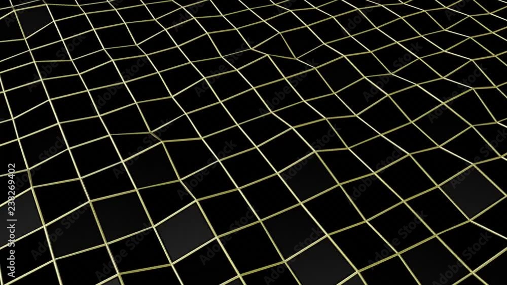 dark low poly plane is slowly deformed. 3d abstract looped animation dark low poly plane is slowly deformed. 3d abstract looped animation