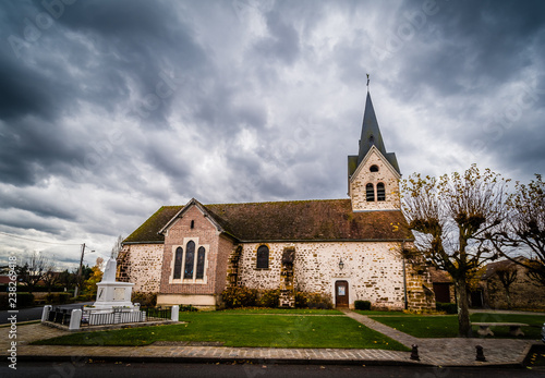 Eglise de La Chapelle-Rablais © Mathieu
