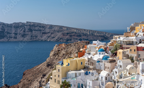 Oia - Santorini Cyclades Island - Aegean sea - Greece