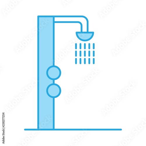 Perfect blue tone icon,vector or pictogram illustration on white background. photo