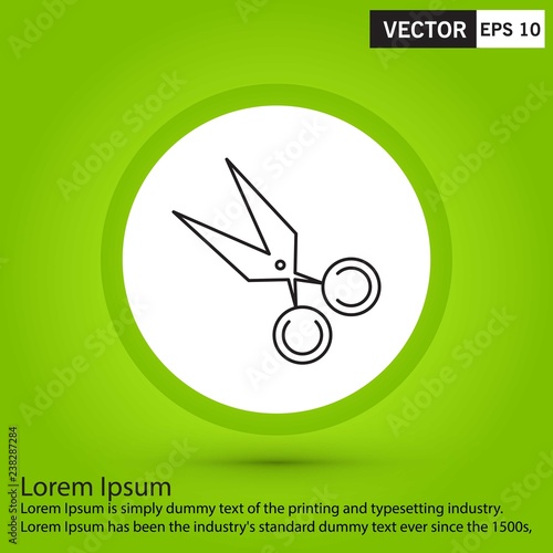 Perfect black icon,vector or pictogram illustration on green background.