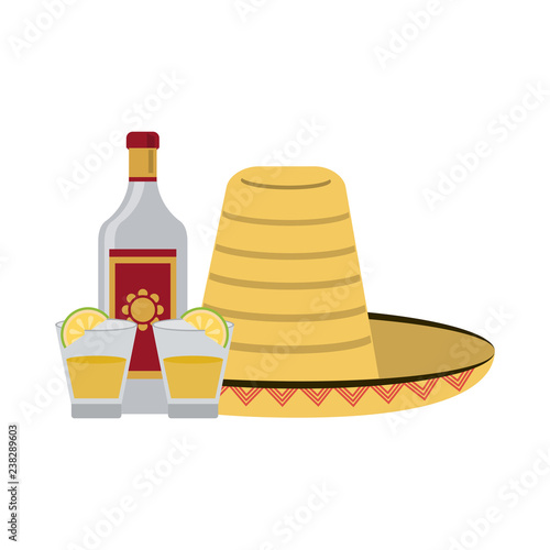 Tequila mexican drink