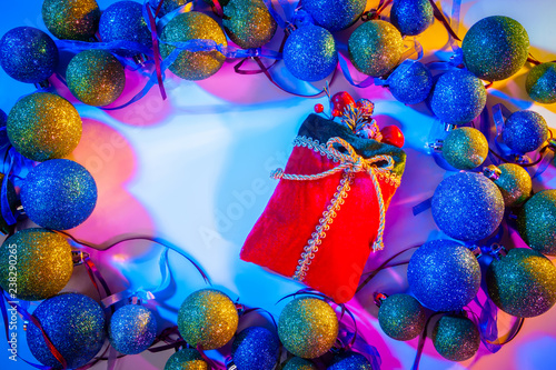 Christmas. New Year. Colore...