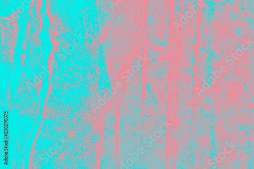 pink and blue paint brush strokes background 