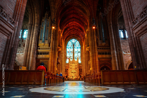 Liverpool Cathedral in Liverpool, UK photo