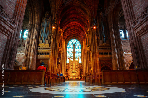 Liverpool Cathedral in Liverpool, UK