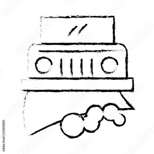 Rough line Perfect Icon Vector Or Pigtogram Illustration