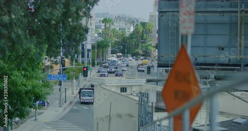 Everyday life in Hollywood, California. 