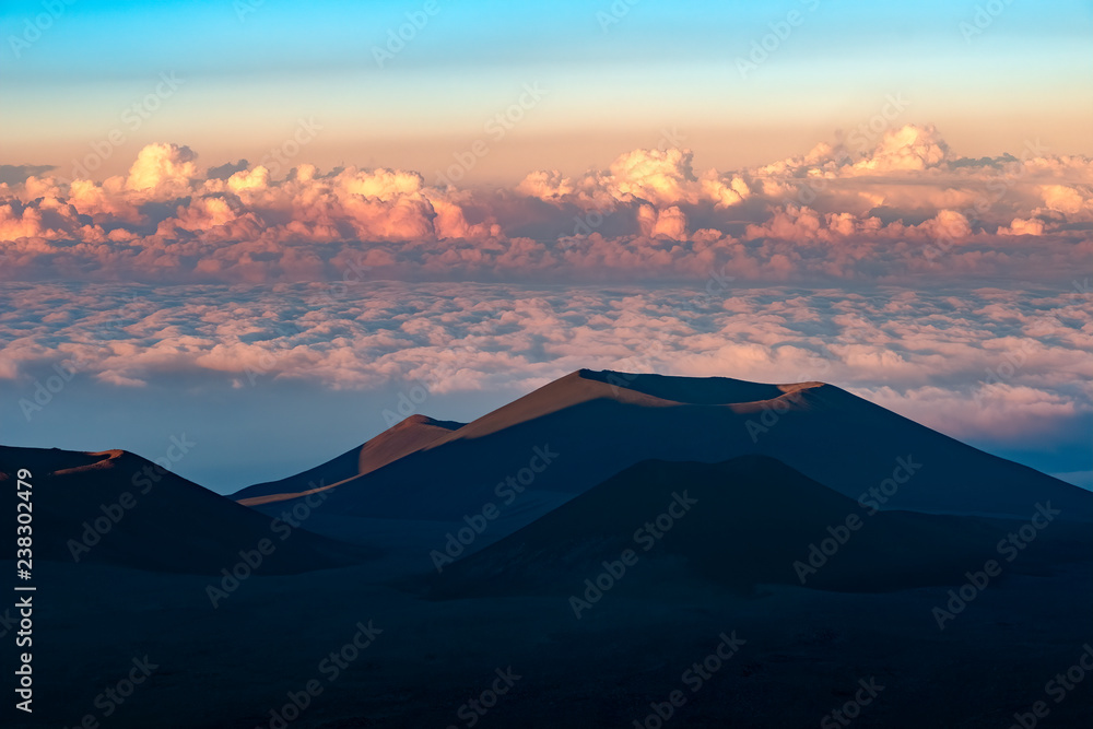 View from the Summit of Mauna Kea, Hawaii's Big Island