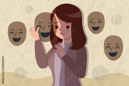 woman with depressed problem
