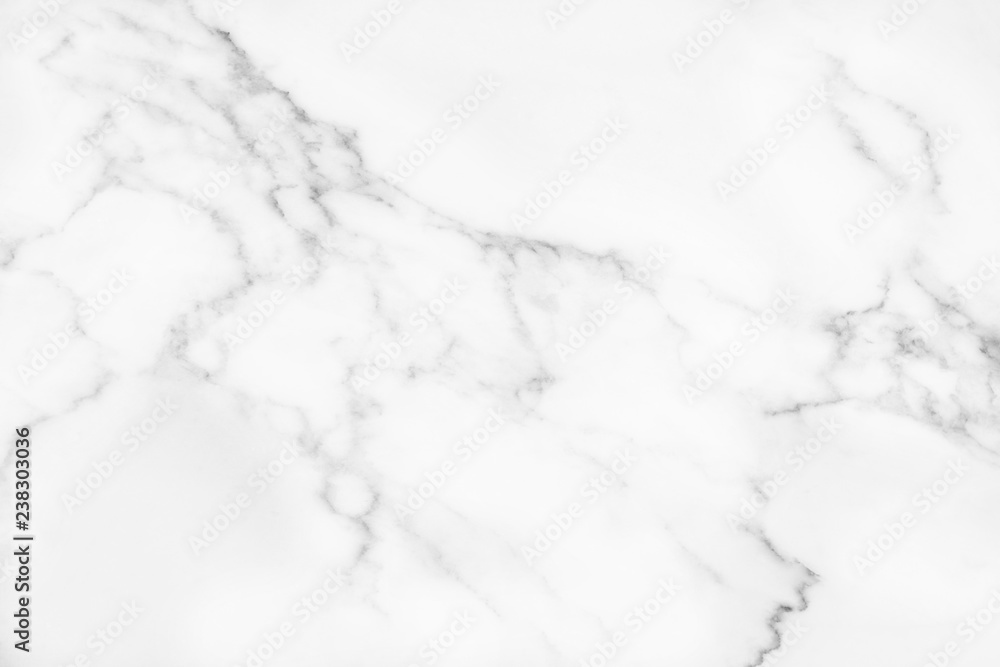 Fototapeta White marble texture and background.