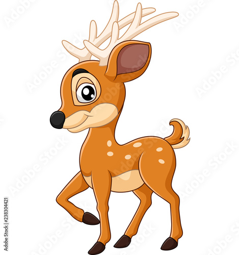 Cute deer cartoon
