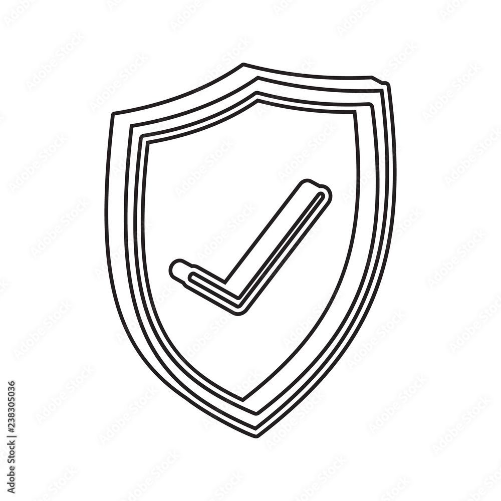 protection present icon. Element of cyber security for mobile concept and web apps icon. Thin line icon for website design and development, app development protection present icon. Element of cyber security for mobile concept and web apps icon. Thin line icon for website design and development, app development
