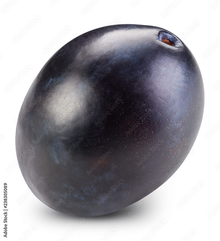 Plum isolated on white Plum isolated on white