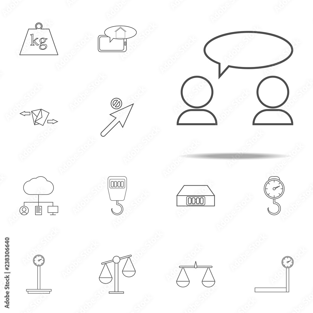 dialog icon. web icons universal set for web and mobile dialog icon. web icons universal set for web and mobile