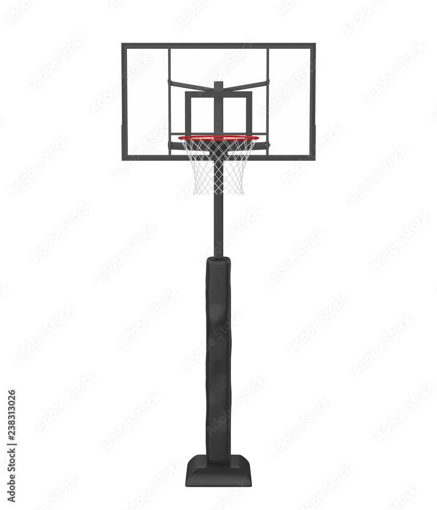 Basketball Hoop Isolated Basketball Hoop Isolated
