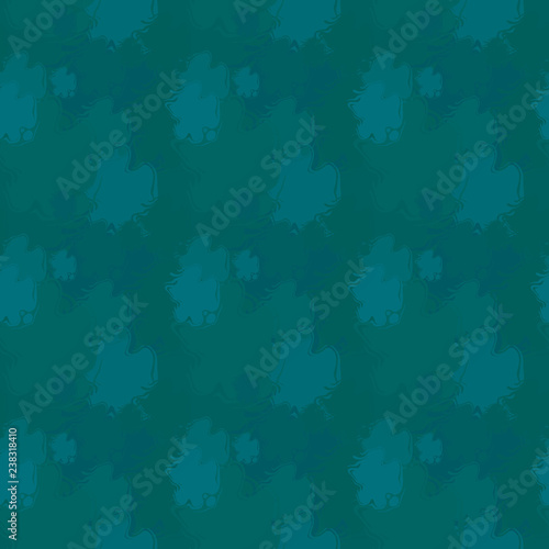 Seamless background pattern with various colored spots. © Veta