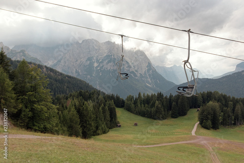 Auronzo di Cadore, Italy: Mountain lift in the summer.