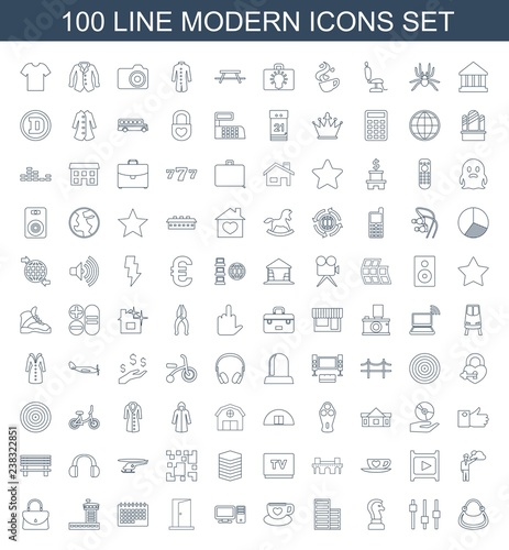 100 modern icons © HN Works
