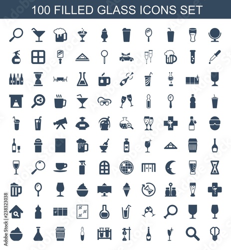 glass icons