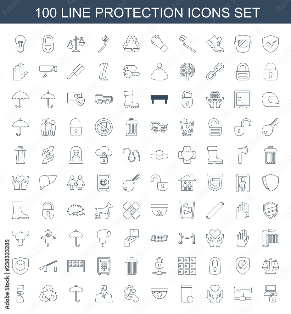 protection icons