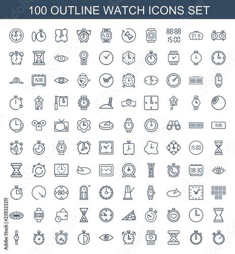 watch icons