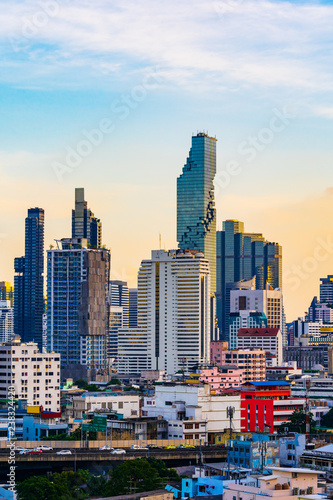 building with sky in Bangkok, Thailand