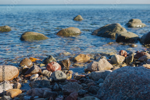 Baltic sea coast nature outdoor day scene