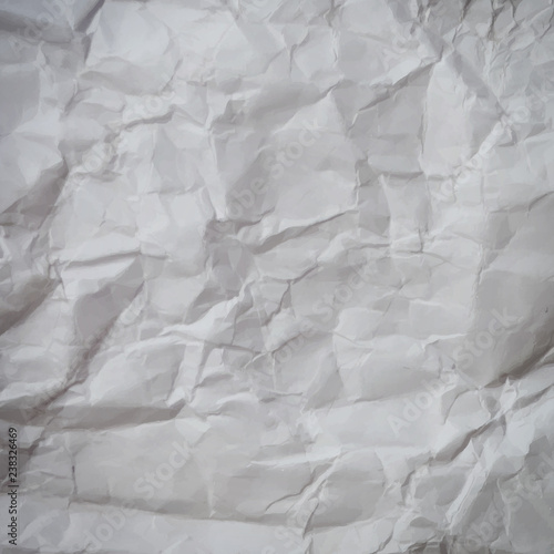 The crumpled sheet of pape
