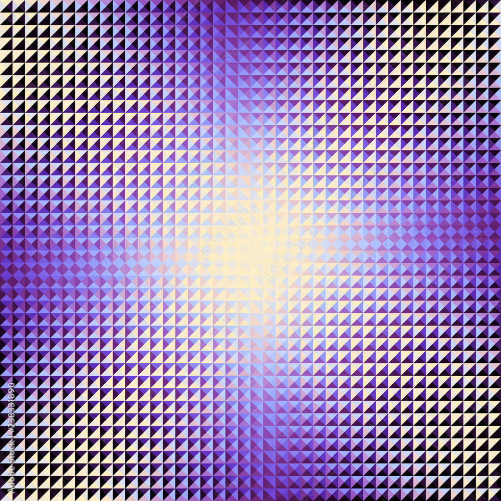 Geometric and blur pattern of a triangles in low poly style. Geometric and blur pattern of a triangles in low poly style.