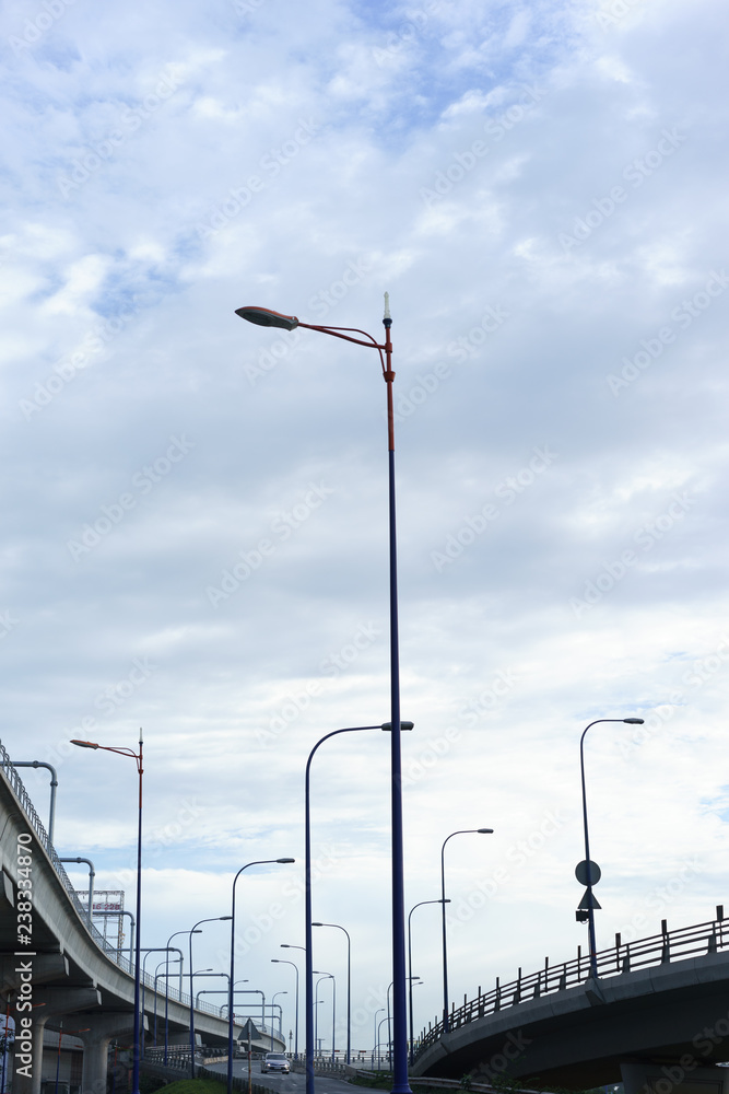 lantern on the bridge