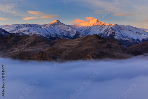 Sunrise on the mountain