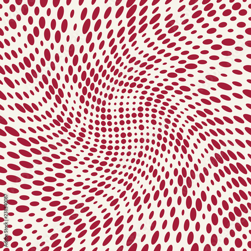 dot halftone seamless pattern  minimal geometric background print texture