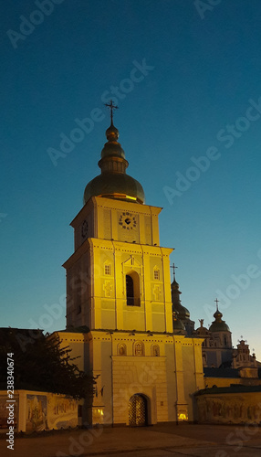 St. Michael's Golden-Domed Monastery in Kiev, the capital of Ukrain