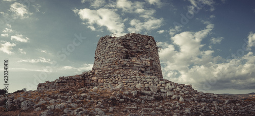 Nuraghe Is Paras - Isili - an archeological site of Isili, a town in the historical region of Sarcidano, province of South Sardinia  built in the 15-14th century bc
