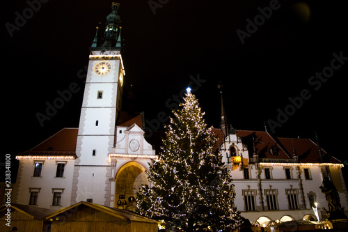 Olomouc christmas square, Czech Republic