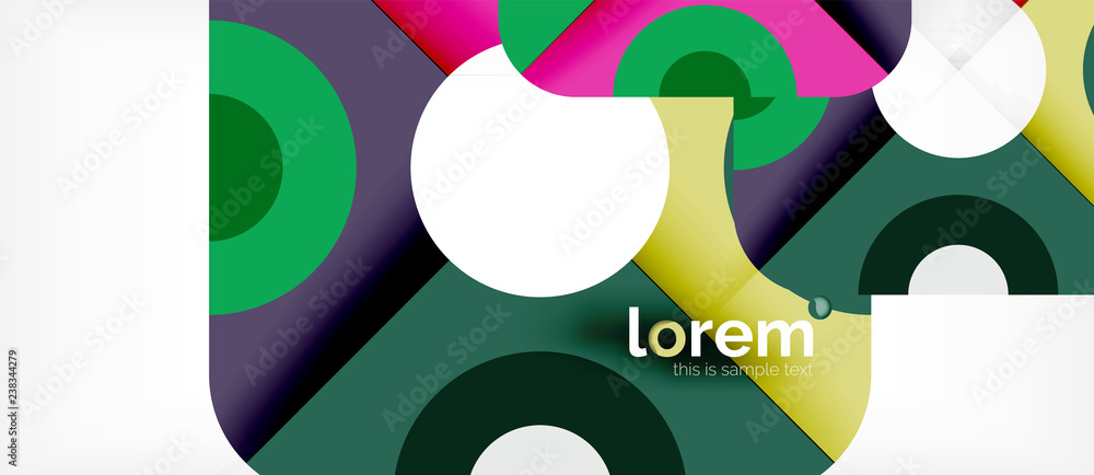 Abstract round elements composition background, organic design Abstract round elements composition background, organic design