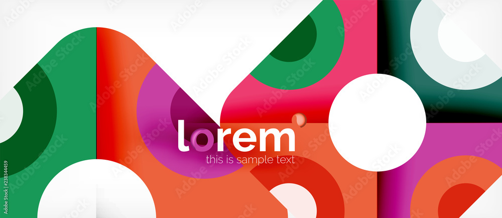 Abstract round elements composition background, organic design Abstract round elements composition background, organic design