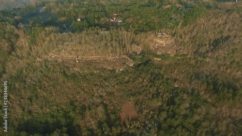 aerial view hill