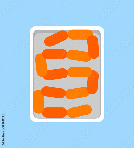 Banger Sausages Fresh Meat Product in Plastic Tray