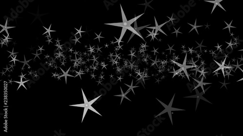 Background of multi-colored stars. Abstract background pattern. © Veta