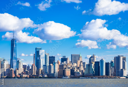 ニューヨーク　マンハッタンの摩天楼