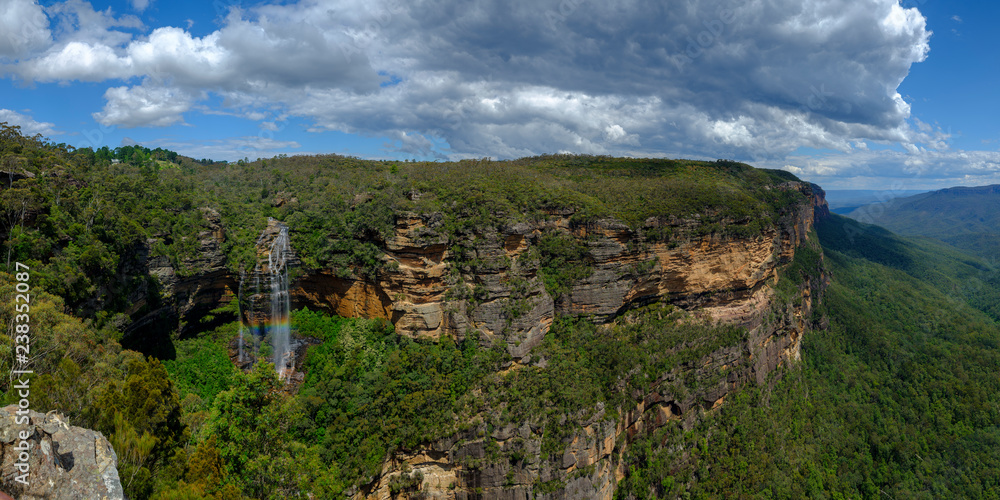 Wentworth Falls in the Blue Mountains, NSW, Australia