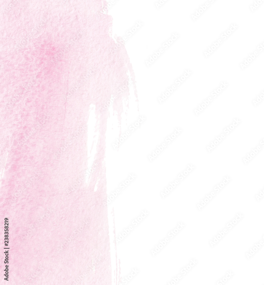Fototapeta premium Pink watercolor background