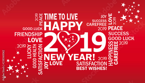 2019 - happy new year - best wishes