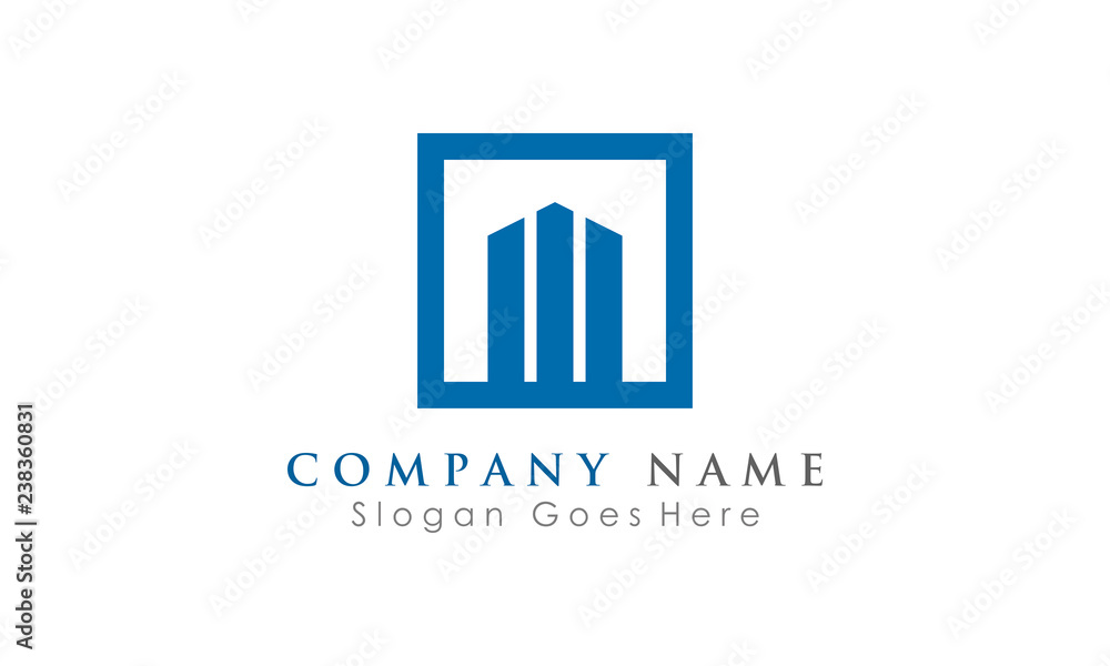 building icon logo building icon logo