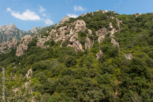 Gorges d'Héric-Schlucht in Südfrankreich