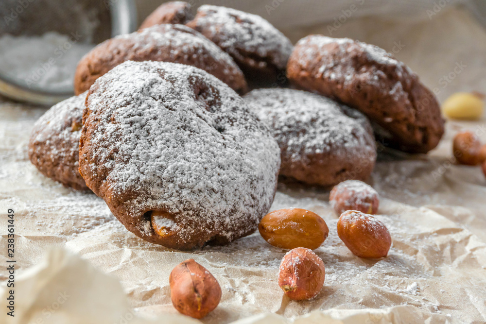 Delicious Homemade Chocolate Peanut Cookies Delicious Homemade Chocolate Peanut Cookies