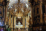 Interior of church in Lviv, Ukraine