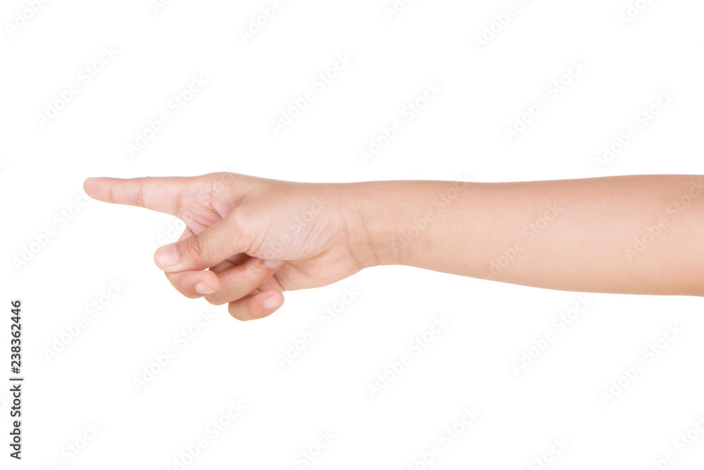 Boy caucasian hand gestures isolated over the white background. Boy caucasian hand gestures isolated over the white background.